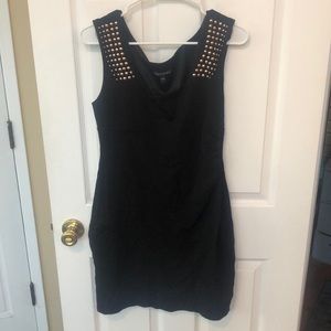 Express Black Curve Hugging Dress